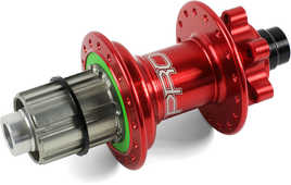 Baknav Hope Pro 4 IS 36H 12 x 142 mm Shimano/SRAM stål röd