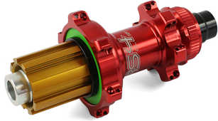 Baknav Hope RS4 Straight Pull IS 24H 12 x 142 mm Shimano/SRAM aluminium röd