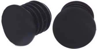 Ändpluggar Wheels Manufacturing 22 mm svart 2-pack