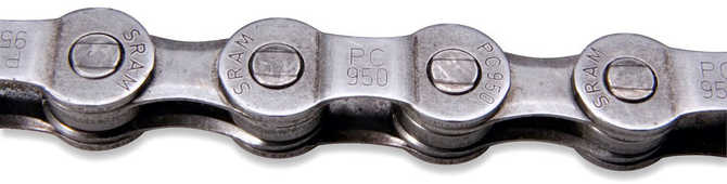 Kedja SRAM PC-951 9 växlar silver