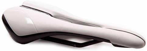 Sadel Pro Griffon Anatomic Fit Carbon 132 mm vit/svart