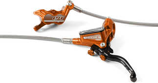 Skivbroms Hope Tech 3 E4 braided fram orange