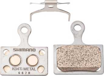 Bromsbelägg Shimano K04Ti metallic 1 par från Shimano