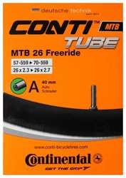 Slang Continental MTB 26 Freeride 57/70-559 bilventil 40 mm från Continental