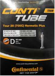 Slang Continental Tour 28 Hermetic Plus 32/47-622/42-635 standardventil 40 mm från Continental