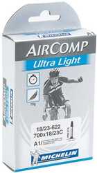 Slang Michelin Aircomp Ultra Light A1 18/23-622 racerventil 40 mm från Michelin
