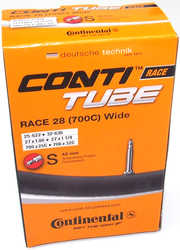 Slang Continental Race 28 Wide 25/32-622/630 racerventil 42 mm från Continental