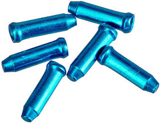 Ändhylsa Vajer TEC 1.0-1.5 mm blå från TEC