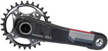 Vevparti SRAM XX1 Fat Bike 1 x 11 växlar GXP q-faktor 201 mm 28T 170 mm svart/röd