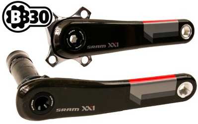 Vevparti SRAM XX1 BB30 11S q-faktor 156 mm 1 x 11 170 mm grå/röd från SRAM