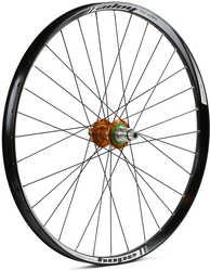 Bakhjul Hope Tech 35W Pro 4 27.5" Boost IS 32H SRAM XD orange från Hope