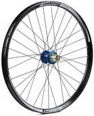 Bakhjul Hope Tech DH Pro 4 Straight Pull 26" IS Shimano aluminium blå