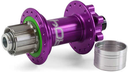 Baknav Hope Pro 4 Trial/Single Speed IS 36H 12 x 135 mm Shimano/SRAM stål lila från Hope