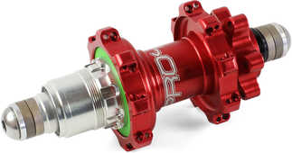 Baknav Hope Pro 4 Straight Pull IS 32H 10 x 135 mm SRAM XD röd