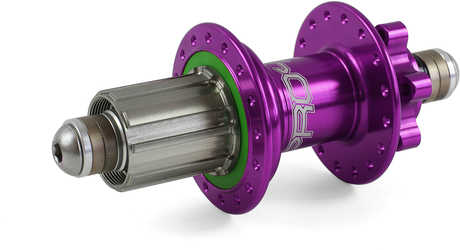 Baknav Hope Pro 4 IS 36H 10 x 135 mm Shimano/SRAM stål lila från Hope