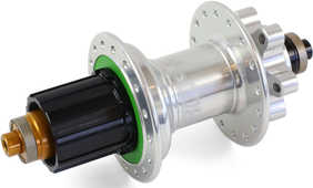 Baknav Hope Pro 4 IS 36H QR10 x 135 mm Hope silver