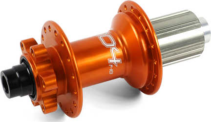 Baknav Hope Pro 4 IS 28H 12 x 148 mm Shimano/SRAM stål orange från Hope