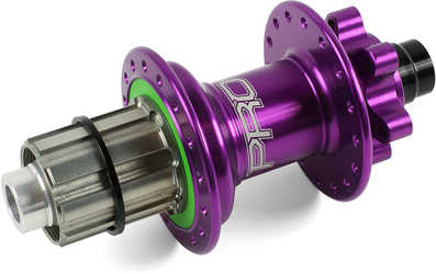 Baknav Hope Pro 4 IS 28H 12 x 142 mm Shimano/SRAM stål lila från Hope
