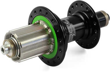 Baknav Hope RS4 32H 10 x 135 mm Shimano/SRAM stål svart från Hope