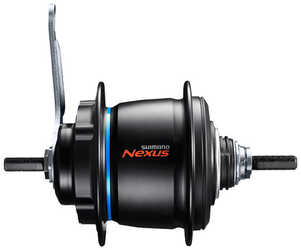 Baknav Shimano Nexus Di2 SG-C6060-8CD 5-bult 32H 187 mm svart från Shimano