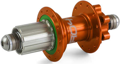 Baknav Hope Pro 4 IS 24H 10 x 135 mm Shimano/SRAM aluminium orange från Hope