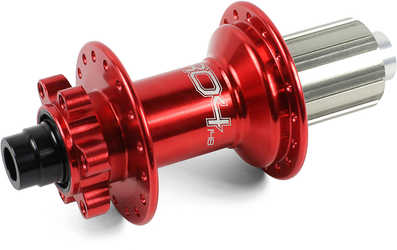 Baknav Hope Pro 4 IS 28H 12 x 148 mm Shimano/SRAM stål röd från Hope