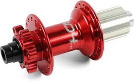 Baknav Hope Pro 4 IS 36H 12 x 148 mm Shimano/SRAM aluminium röd