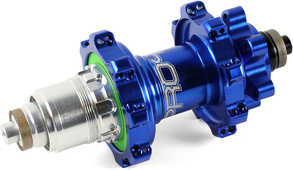 Baknav Hope Pro 4 Straight Pull IS 32H QR10 x 135 mm SRAM XD blå
