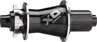 Baknav SRAM X0 Boost skivbroms IS 32H 148 mm svart/silver