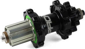 Baknav Hope Pro 4 Straight Pull IS 32H QR10 x 135 mm Shimano/SRAM aluminium svart