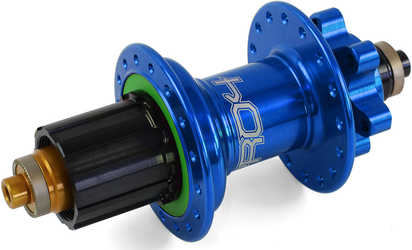 Baknav Hope Pro 4 IS 28H QR10 x 135 mm Hope blå från Hope