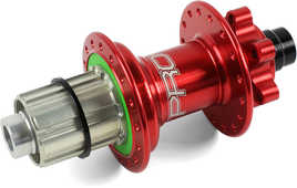 Baknav Hope Pro 4 IS 32H 12 x 142 mm Shimano/SRAM aluminium röd