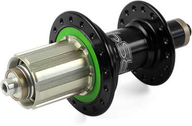 Baknav Hope RS4 36H 10 x 135 mm Shimano/SRAM aluminium svart från Hope