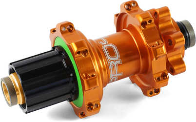 Baknav Hope Pro 4 Straight Pull IS 32H 12 x 135 mm Hope orange från Hope