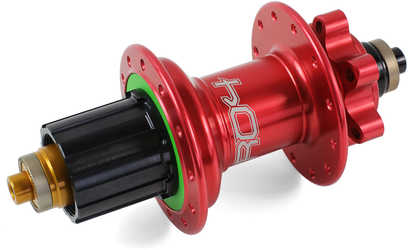 Baknav Hope Pro 4 IS 24H QR10 x 135 mm Hope röd från Hope