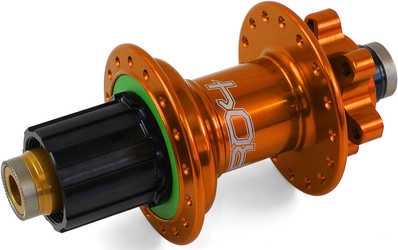 Baknav Hope Pro 4 IS 28H QR10 x 135 mm SRAM XD orange från Hope
