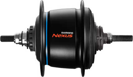 Baknav Shimano Nexus 8 STePS SG-C6060-R rullbroms 36H 135 mm svart från Shimano
