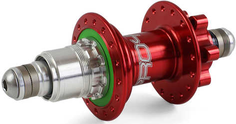 Baknav Hope Pro 4 IS 28H 10 x 135 mm SRAM XD röd från Hope