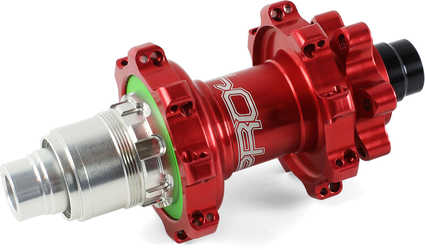 Baknav Hope Pro 4 Straight Pull IS 32H 12 x 142 mm SRAM XD röd från Hope