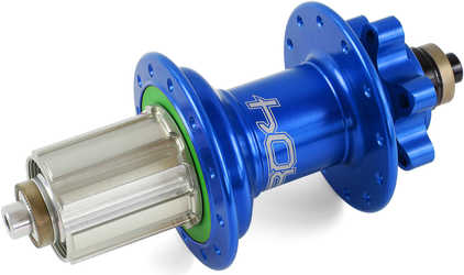 Baknav Hope Pro 4 IS 24H QR10 x 135 mm Shimano/SRAM aluminium blå från Hope