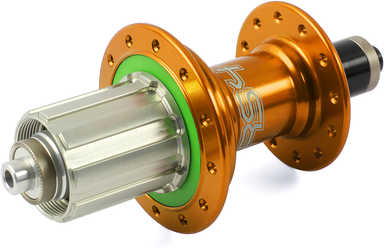 Baknav Hope RS4 24H 10 x 130 mm Shimano/SRAM aluminium orange från Hope