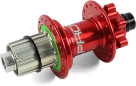 Baknav Hope Pro 4 IS 28H 12 x 142 mm Shimano/SRAM aluminium röd