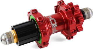 Baknav Hope Pro 4 Straight Pull IS 32H 10 x 135 mm Hope röd