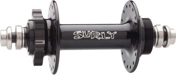 Baknav Surly Ultra New SS skivbroms IS 32H 135 mm frihjul svart från Surly