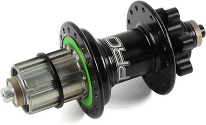 Baknav Hope Pro 4 IS 28H QR10 x 135 mm Shimano/SRAM stål svart från Hope