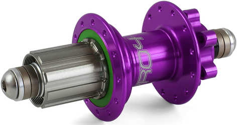 Baknav Hope Pro 4 IS 24H 10 x 135 mm Shimano/SRAM stål lila från Hope