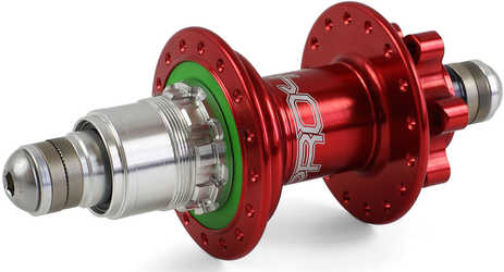 Baknav Hope Pro 4 IS 32H 10 x 135 mm SRAM XD röd från Hope