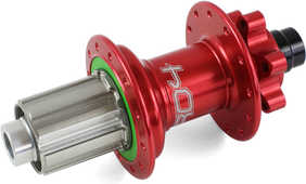 Baknav Hope Pro 4 IS 24H 12 x 142 mm Shimano/SRAM stål röd