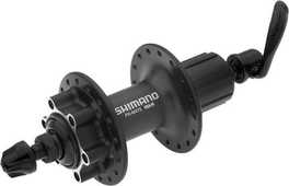 Baknav Shimano FH-M475 skivbroms IS 36H 135 mm svart