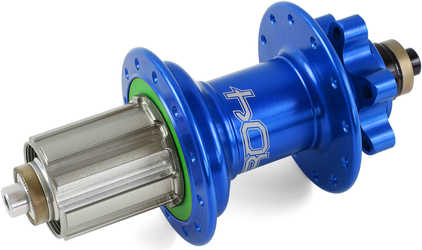 Baknav Hope Pro 4 IS 24H QR10 x 135 mm Shimano/SRAM stål blå från Hope